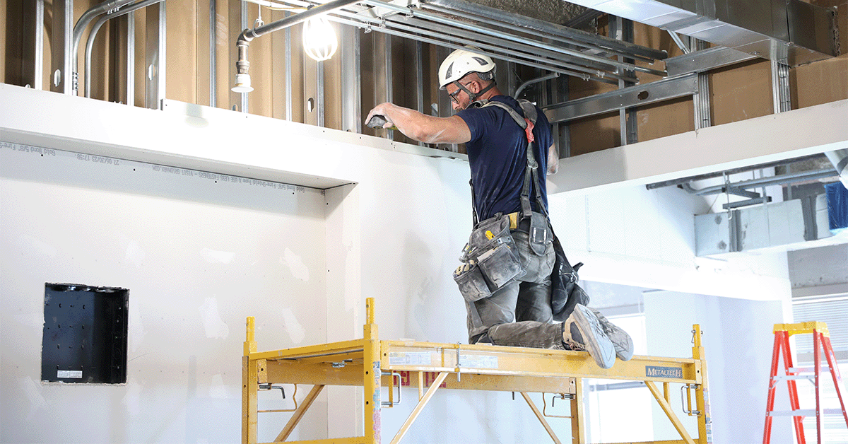 fire resistant drywall installation